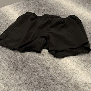 Women's Black Athletic Shorts